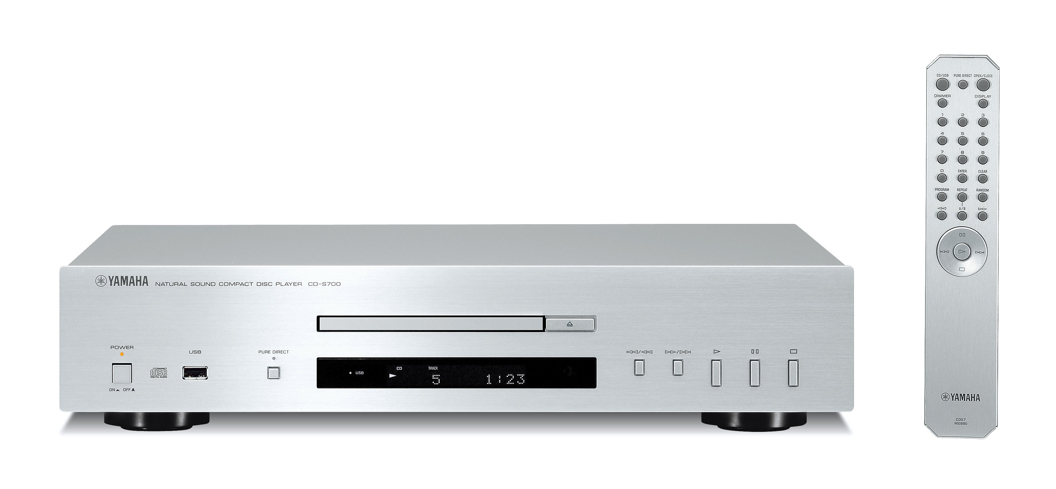 Yamaha CD-S700 CD-Player - Silber