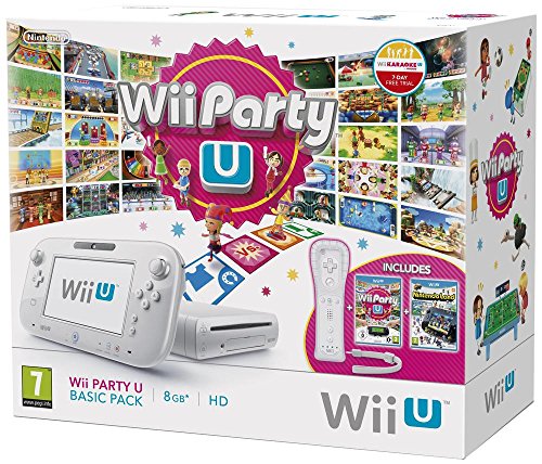 Nintendo Wii U Konsole - Party U Basic Pack - 8GB - Weiß