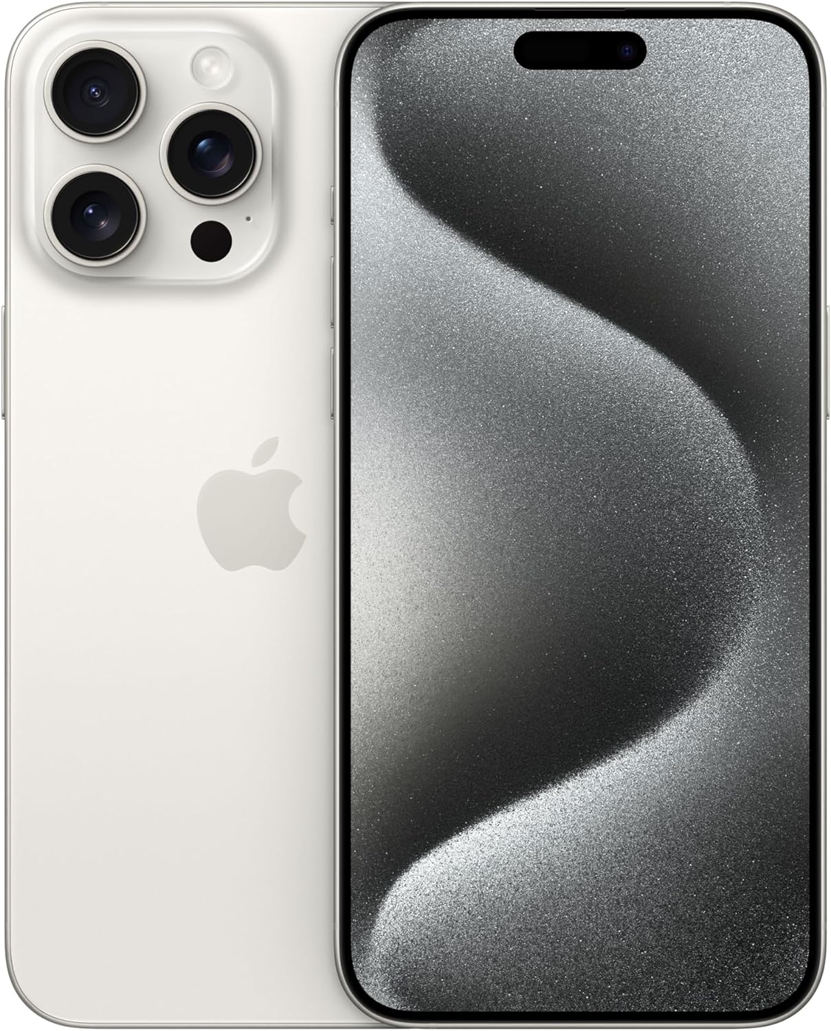 Apple iPhone 15 Pro Max (1 TB) - Titan Weiß