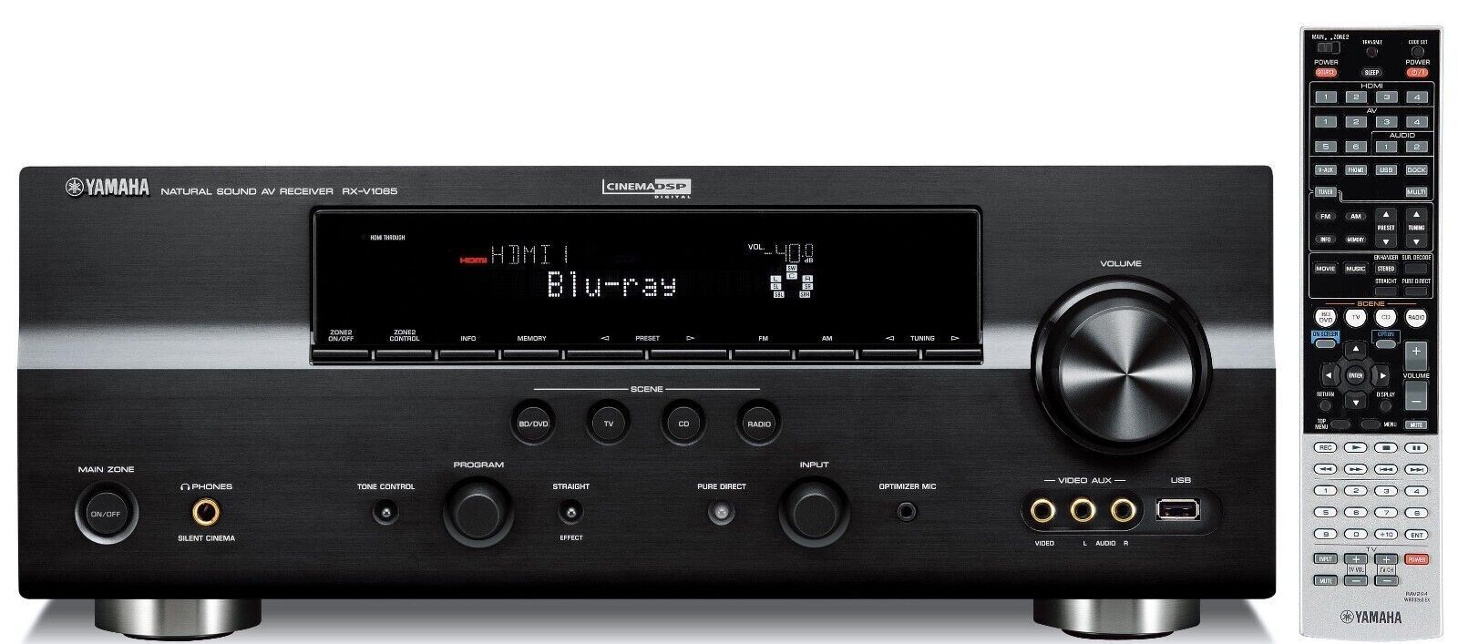 Yamaha RX-V 1065 AV-Receiver - Schwarz